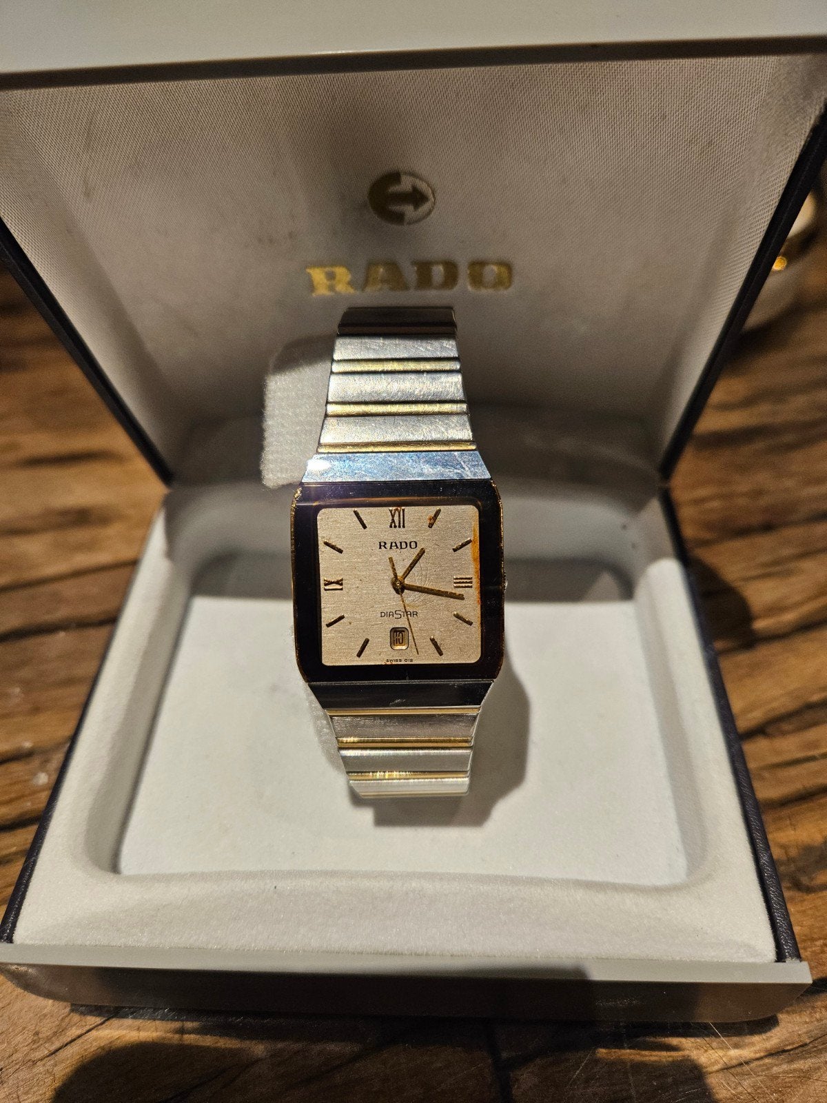 Rado Diastar Polshorloge - Klassiek en Tijdloos, Overige merken, Staal, Met bandje, Polshorloge