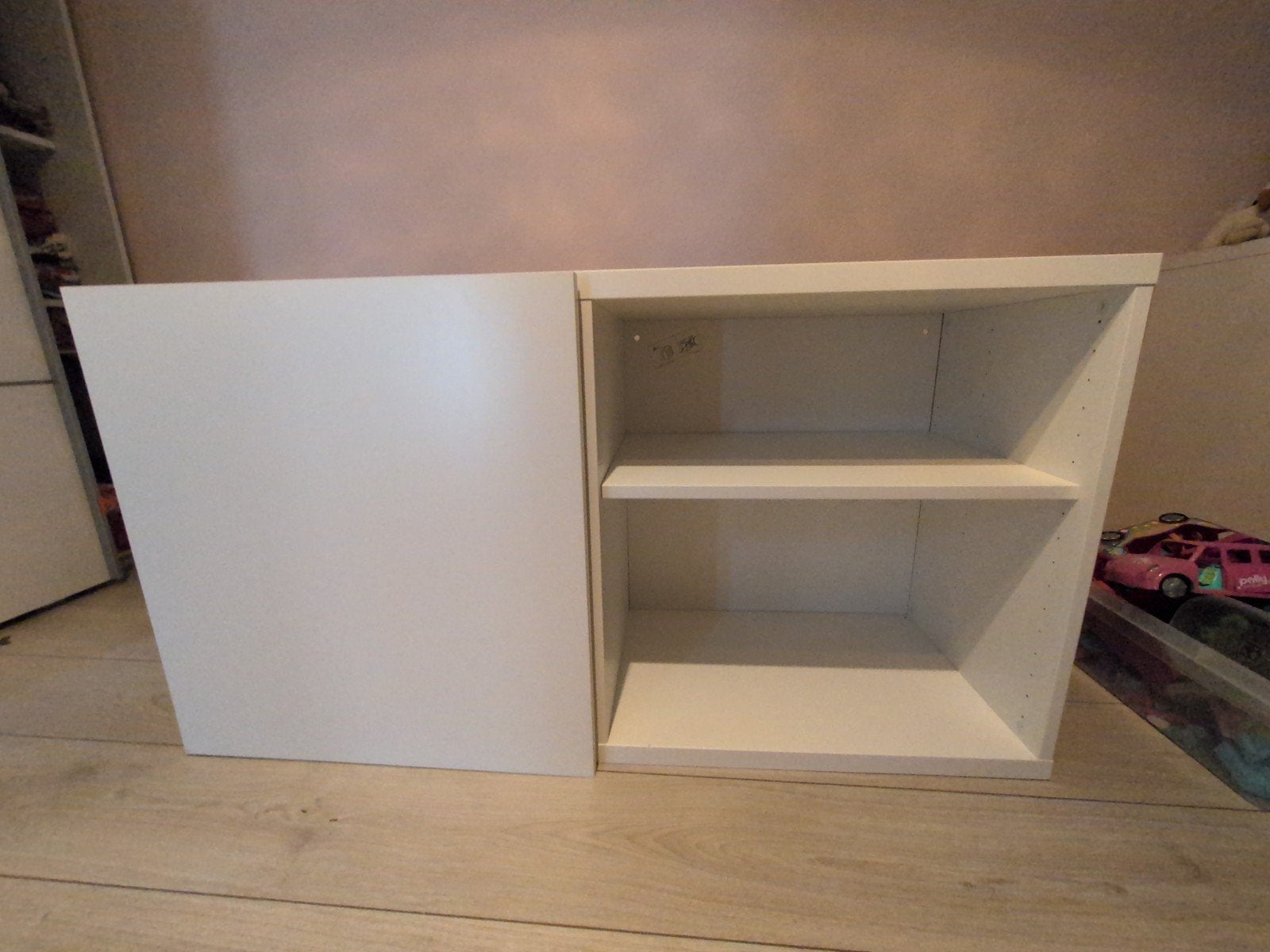 IKEA wandkast met deur en planken, Ophalen, Overige materialen, 50 tot 100 cm, Minder dan 100 cm