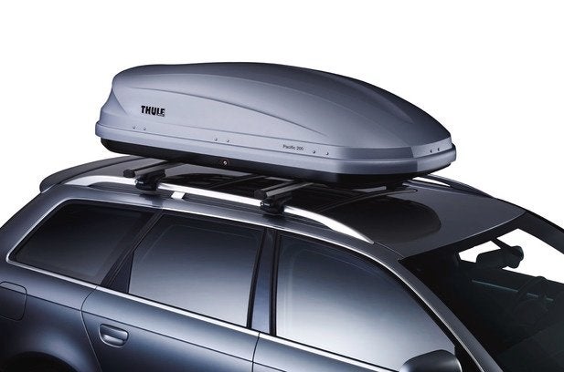 Thule dakkoffer 330 liter, Ophalen, Gebruikt