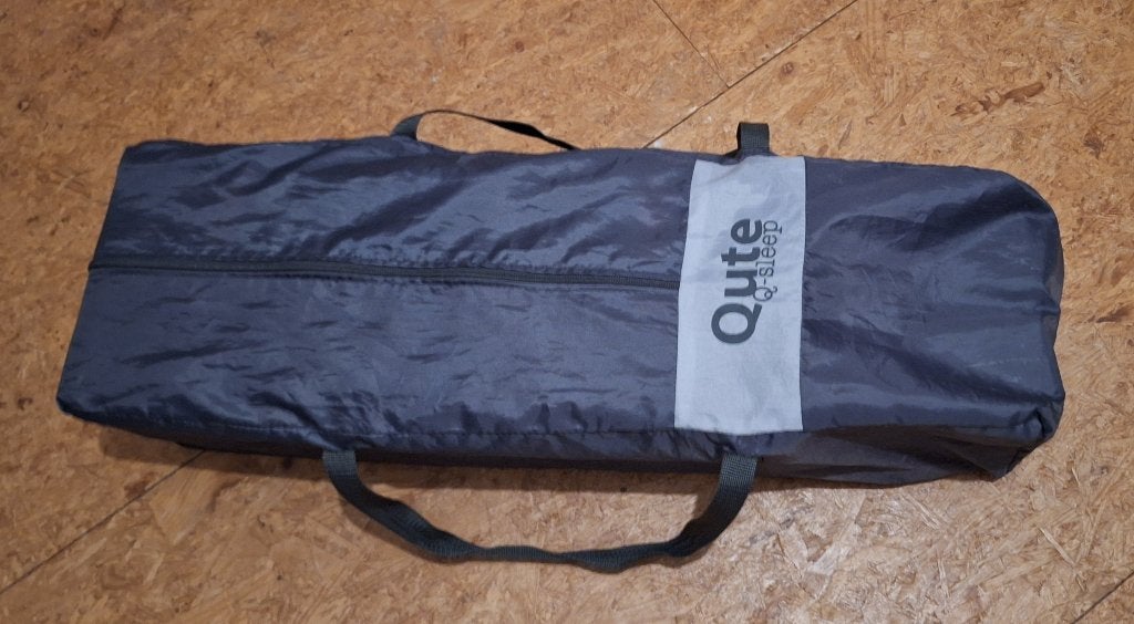 Qute Q-sleep campingbedje, Ophalen, Gebruikt