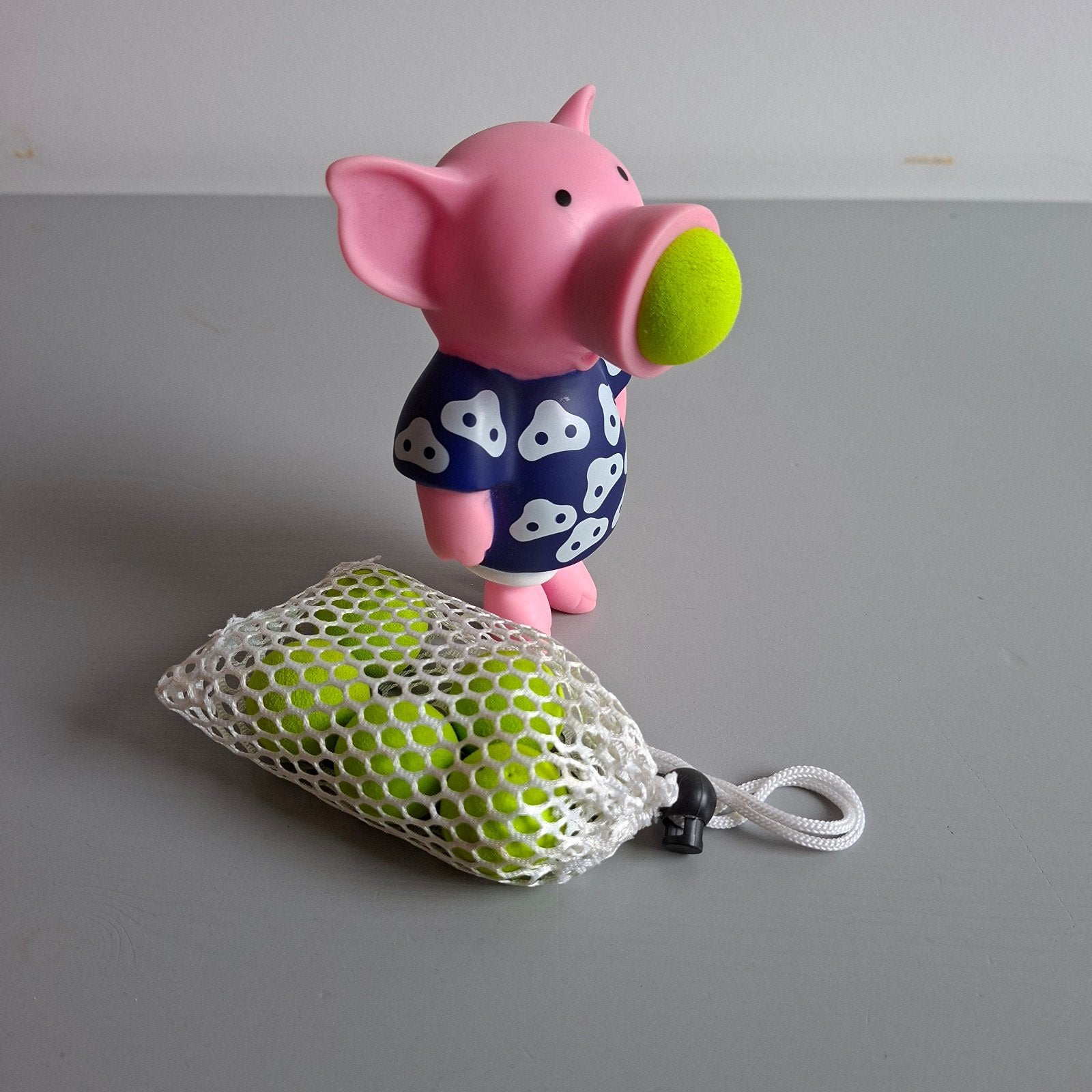 Leuk Bal Schiet Speeltje - Varkentje met balletjes, Ophalen of Verzenden