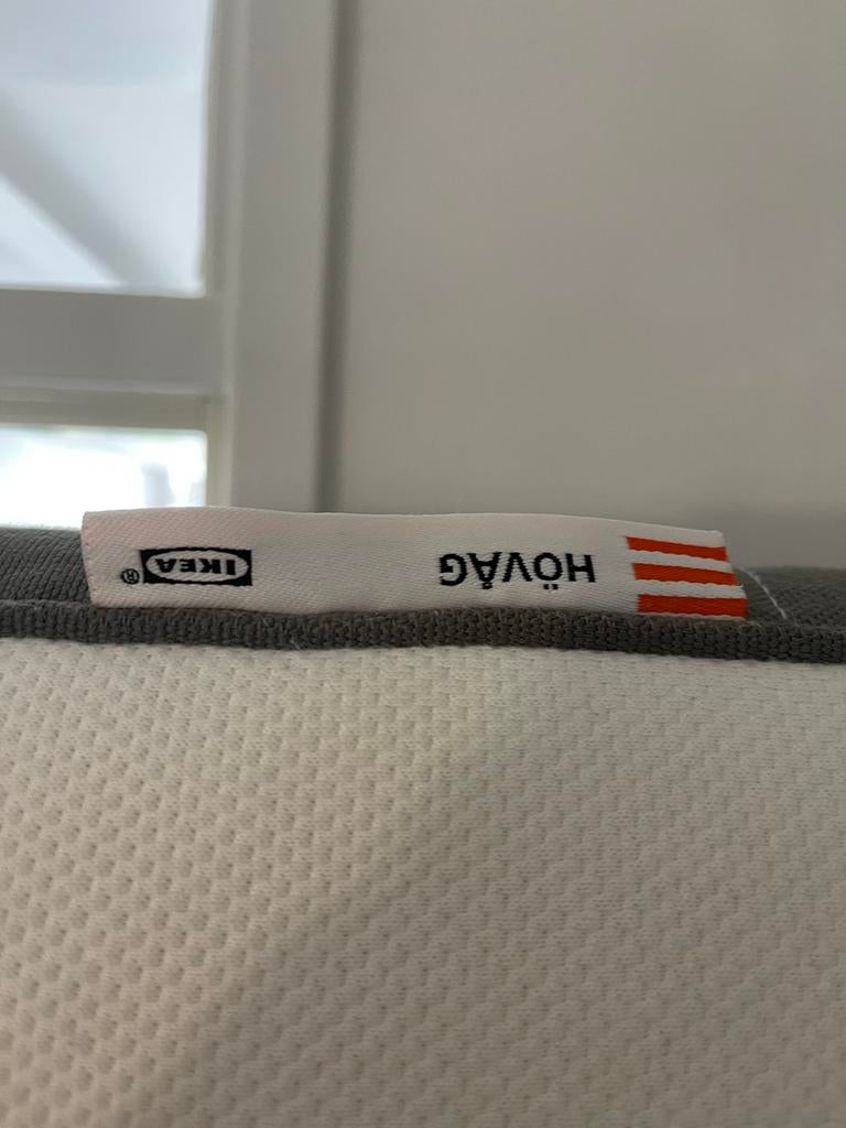 2x IKEA HÖVÅG Matras 180x90cm, Huis en Inrichting, Slaapkamer | Matrassen en Bedbodems, Ophalen, Gebruikt, 90 cm, Eenpersoons