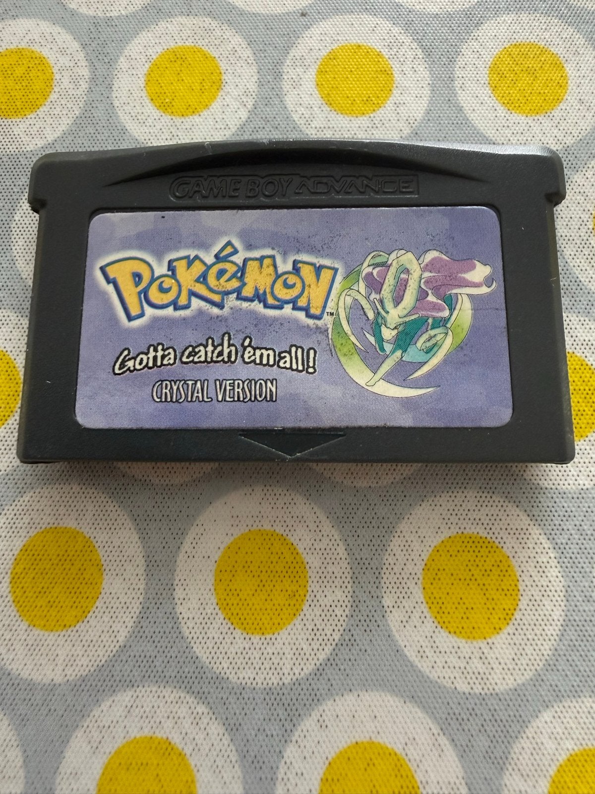 Pokémon Crystal Version Game Boy Advance (losse cartridge), Spelcomputers en Games, Gebruikt, 1 speler, Ophalen of Verzenden, Role Playing Game (Rpg)