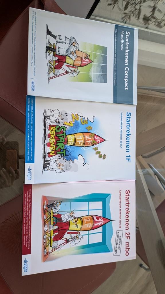 Startrekenen MBO Compact en 2F - Nieuw en ongebruikt, Ophalen of Verzenden, Beta, Zo goed als nieuw, MBO