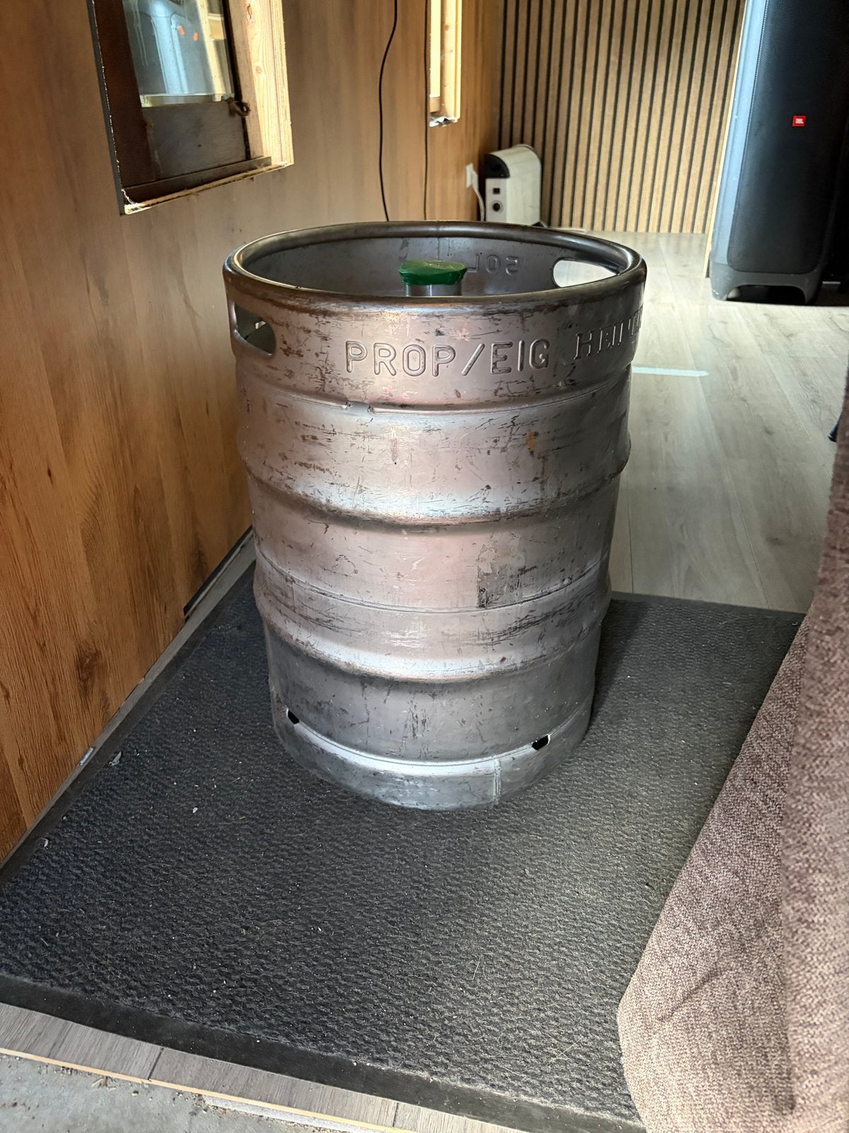 Heineken bier fust - Vol en ongebruikt, Ophalen of Verzenden