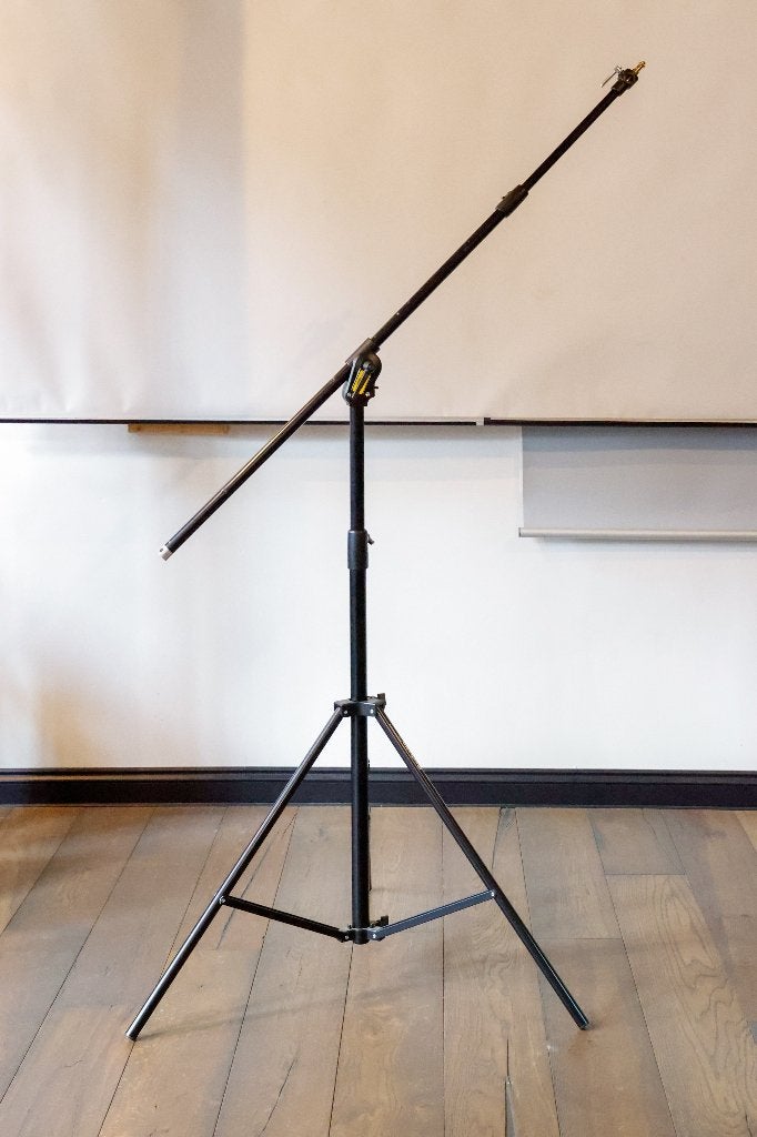 Manfrotto 420B combi-boom-stand, Ophalen, Driepoot, Zo goed als nieuw, 175 cm of meer