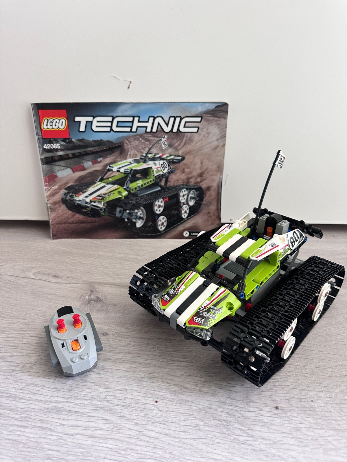 Lego Technic 42065 RC Rupsvoertuig met afstandsbediening, Gebruikt, Lego, Ophalen of Verzenden, Complete set