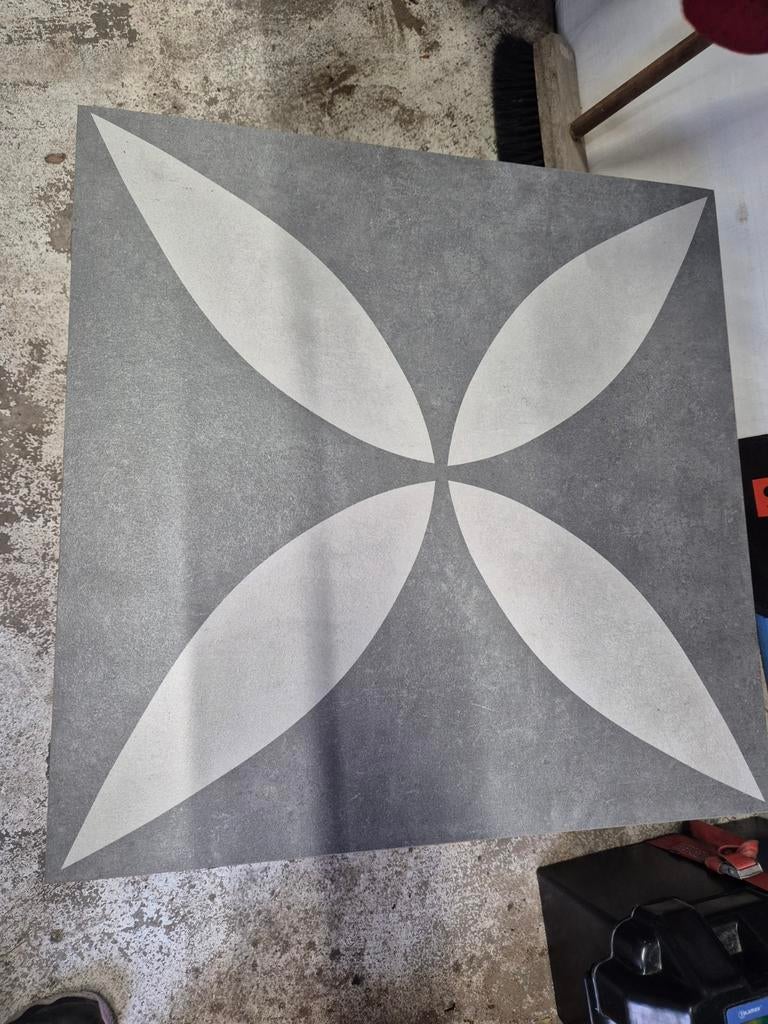 Nieuwe MBI GeoCeramica 60x60 tuintegel - 7 stuks, Ophalen, 60 cm of meer, Nieuw, Minder dan 5 m²