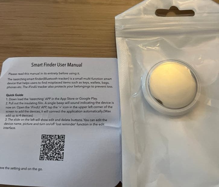 Smart Finder Bluetooth Tracker voor huisdieren, bagage etc., Ophalen of Verzenden, Nieuw, Overige typen