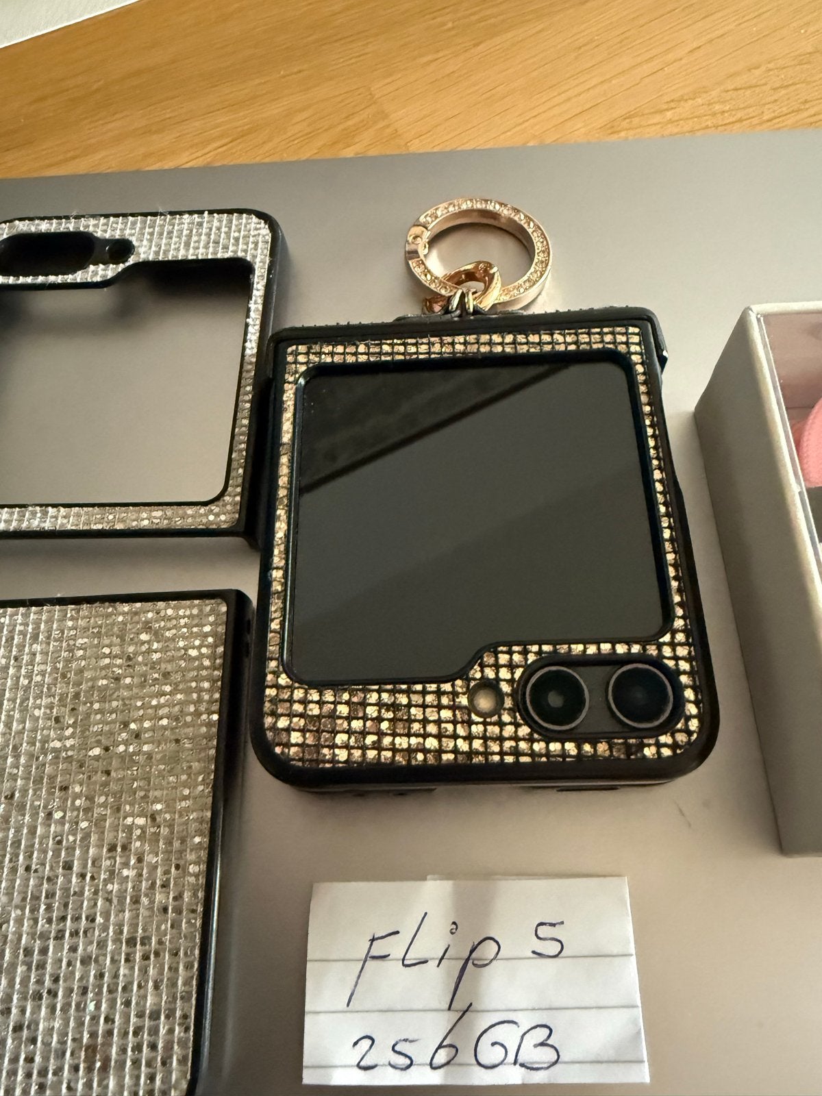 Samsung Galaxy Z Flip 5 256GB met accessoires en Buds., Ophalen, Zwart, Touchscreen, Zo goed als nieuw