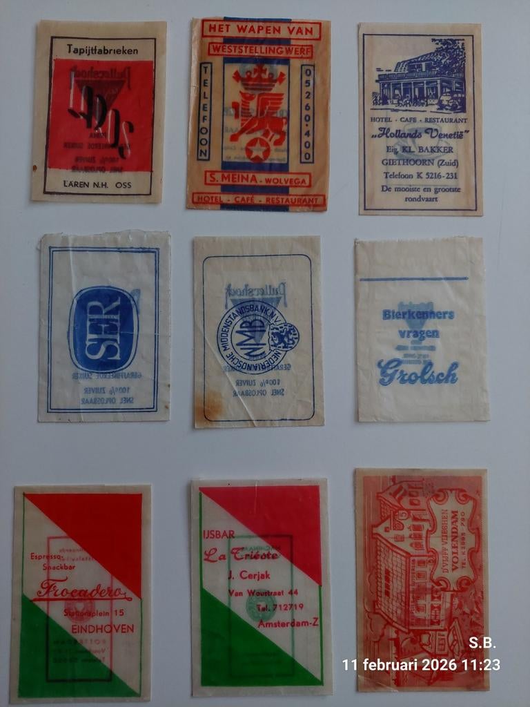 Suikerzakjes - varia #1, Verzamelen, Verzenden, Nederland
