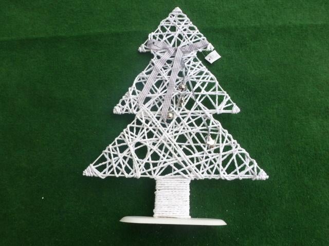 NIEUW 5 mooie decoratie kerstbomen wit 56 cm, Diversen, Ophalen of Verzenden, Nieuw