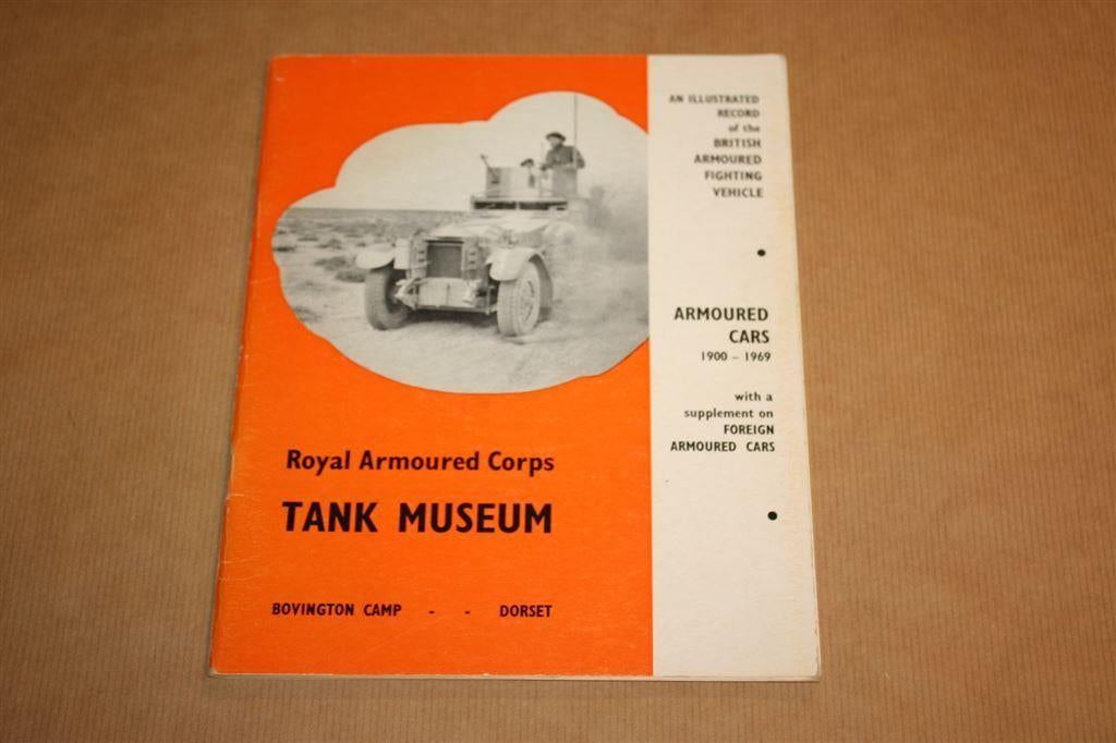Armoured Cars 1900-1969 - Tank Museum uitgave, Boeken, Ophalen of Verzenden, Tweede Wereldoorlog, Zo goed als nieuw, Overige onderwerpen