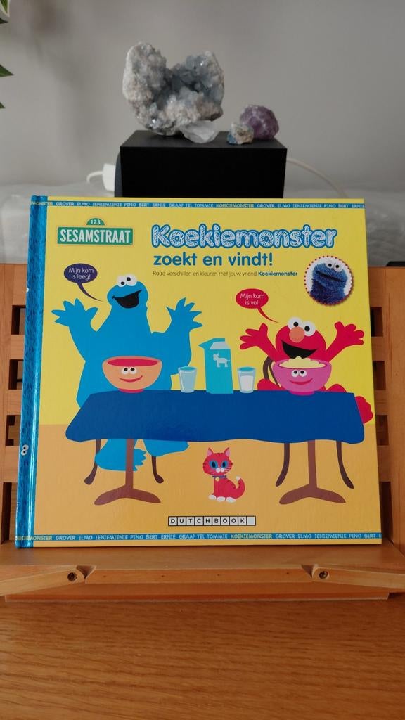Sesamstraat Koekiemonster Zoekt en Vindt!, Ophalen of Verzenden, Gelezen