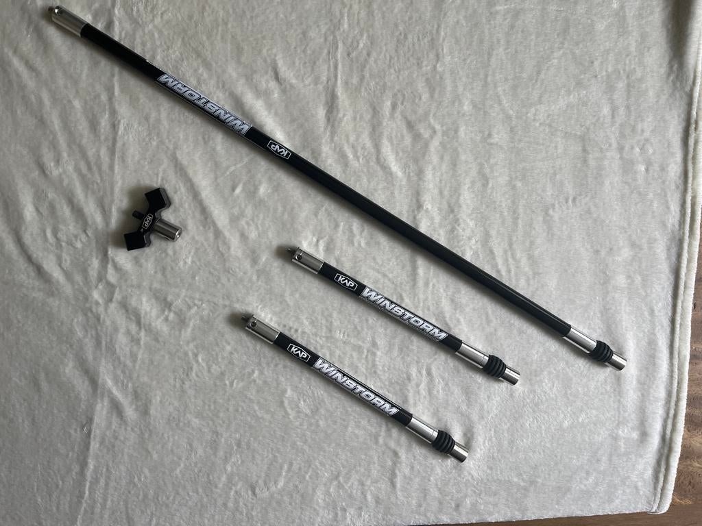 KAP Winstorm Stabilisator Set, Sport en Fitness, Handboogschieten, Ophalen of Verzenden, Zo goed als nieuw, Overige typen