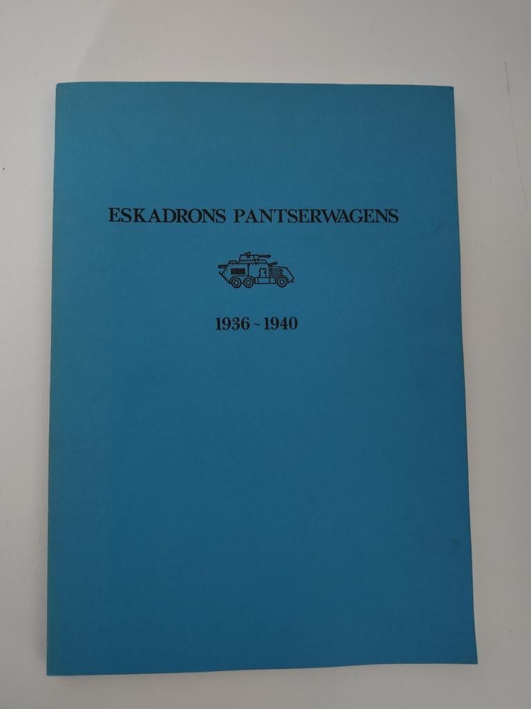 Eskadrons Pantserwagens 1936-1940, Ophalen of Verzenden, Landmacht, Nederland, Boek of Tijdschrift