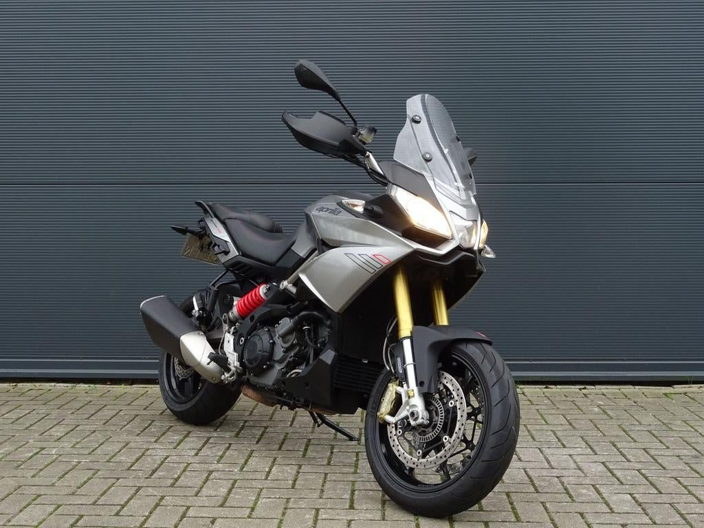 APRILIA CAPONORD 1200 2013 dealer onderhouden grijs, 2 cilinders, Motorrijbewijs A, Bedrijf, Onbekend