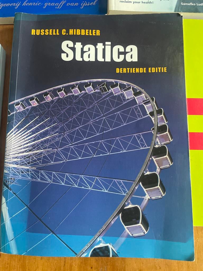 Statica Studieboek, Ophalen of Verzenden, Beta, Zo goed als nieuw, HBO