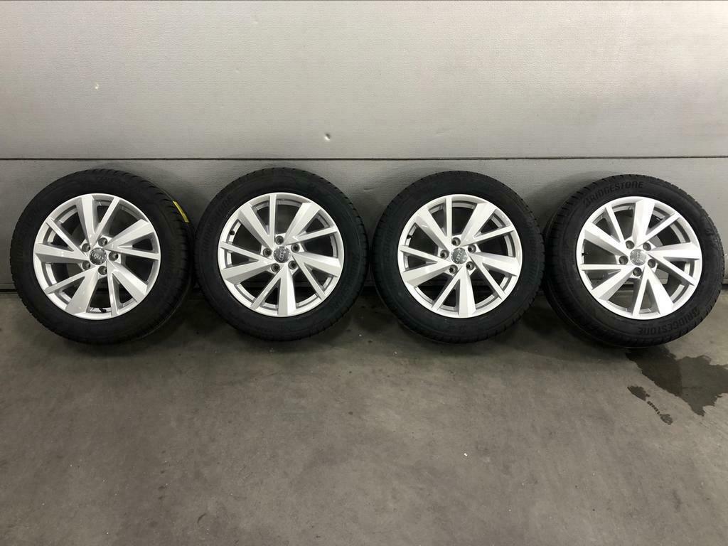 Zomerset Audi q2 Bridgestone origineel!, 18 inch, Gebruikt, Banden en Velgen, Winterbanden