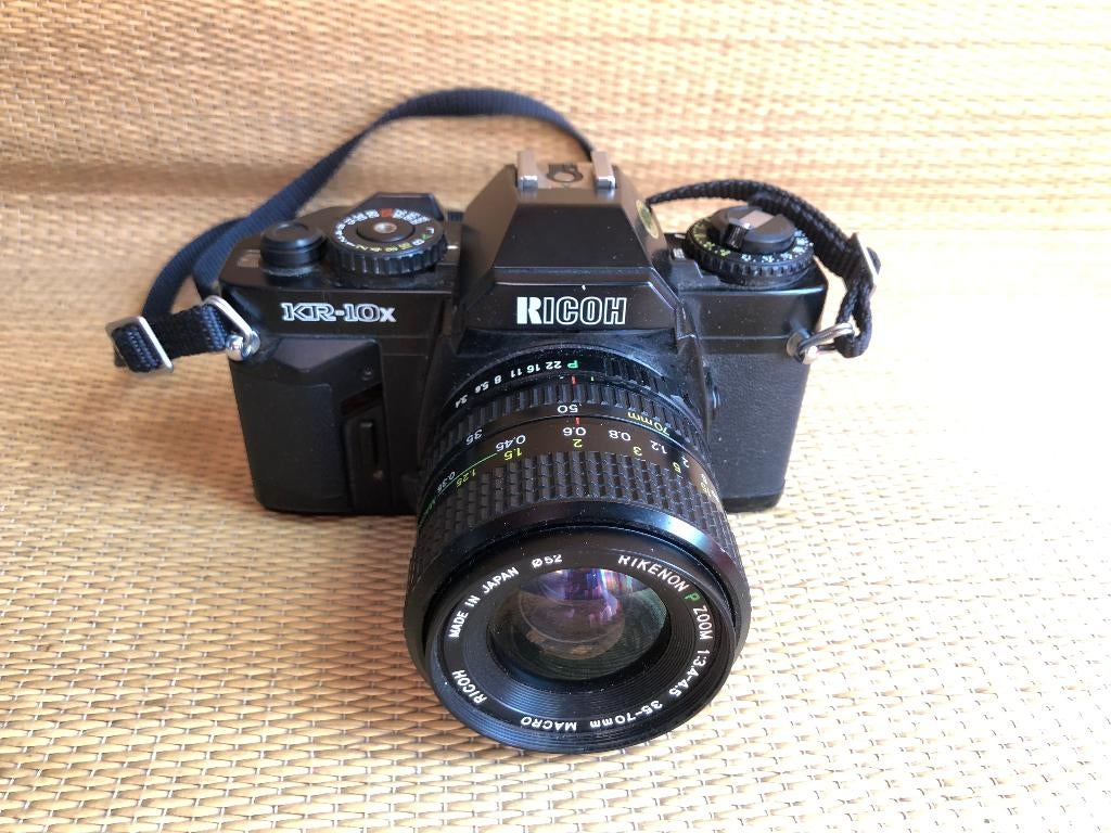 RICOH KR 10X SPIEGELREFLEX CAMERA MACRO JAPAN NIEUWSTAAT, Ophalen of Verzenden, Nieuw, Spiegelreflex, Canon
