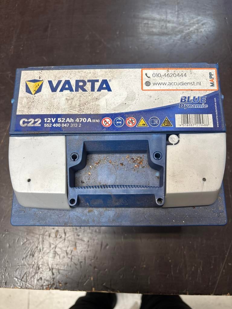 Varta Blue Dynamic C22 Accu - Gebruikt, Ophalen of Verzenden, Gebruikt, Universele onderdelen