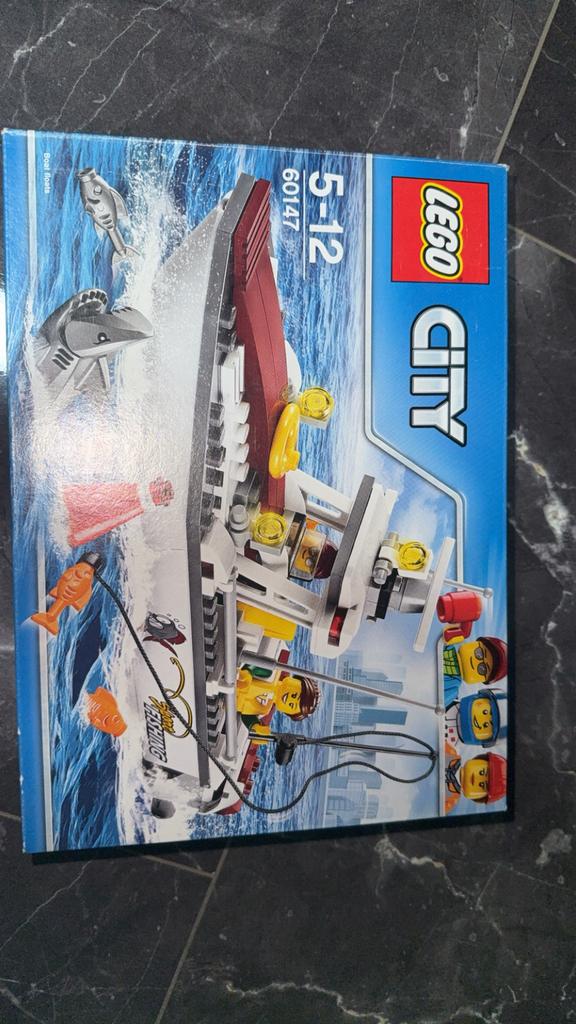 Visboot, Ophalen, Zo goed als nieuw, Lego