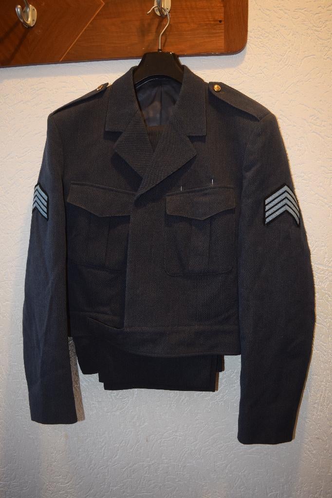 Battle Dress Sergeant- Majoor Luchtmacht Royal NL Air Force, Ophalen of Verzenden, Luchtmacht, Nederland, Overige typen