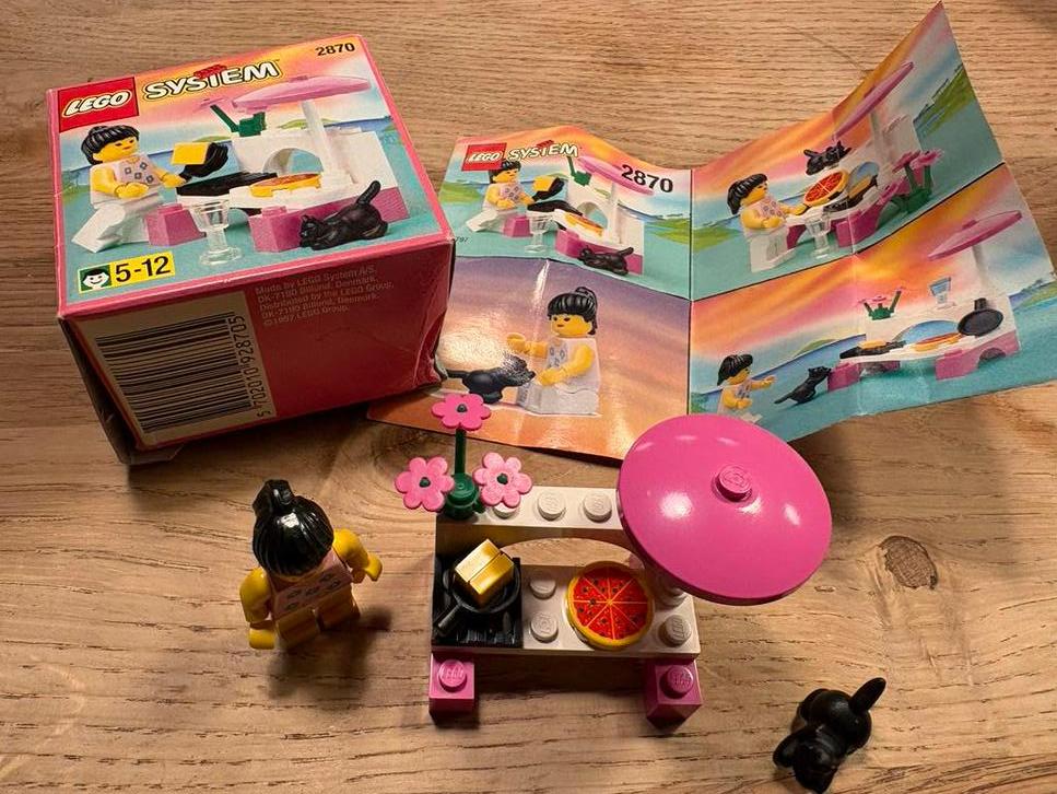 Lego System 2870 Picknickplaats, Ophalen, Gebruikt, Complete set, Lego