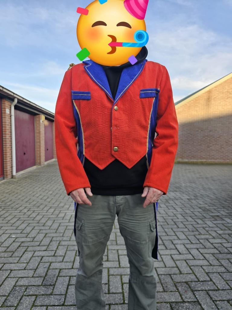 carnaval slipjas maat L, Ophalen of Verzenden, Zo goed als nieuw, Carnaval