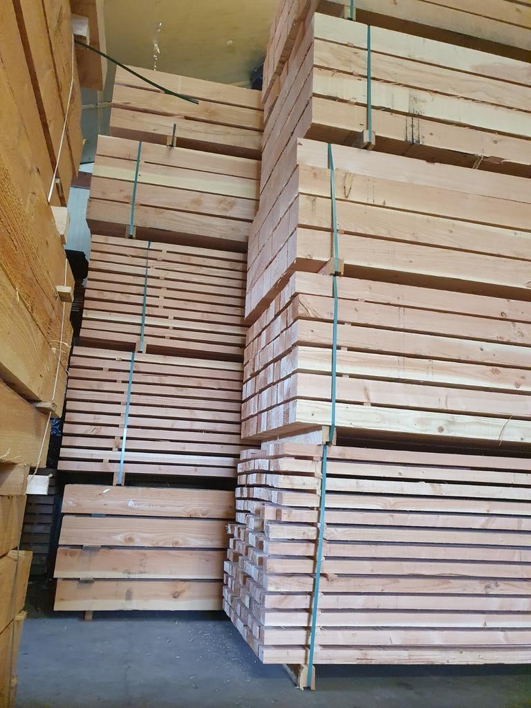 Te koop douglas balken planken dakbeschot zwarte planken, Ophalen of Verzenden, Nieuw