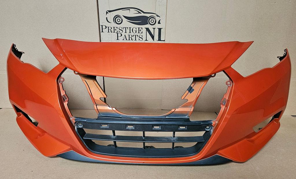 Voorbumper Nissan Micra 5 V K14 ORGINEEL BUMPER bj.2016-2022, Gebruikt, -, Voor, Ophalen of Verzenden