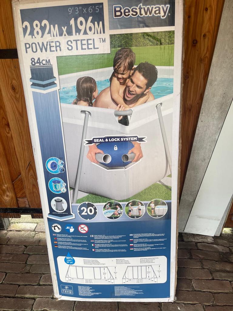 Bestway zwembad, Tuin en Terras, Zwembaden, Ophalen, 200 tot 300 cm, 80 tot 120 cm, Opzetzwembad