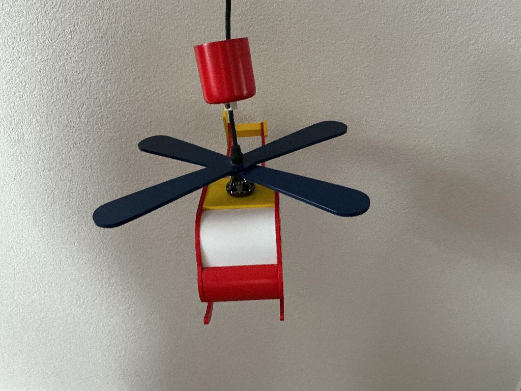 Lamp, Ophalen, Zo goed als nieuw, Hout, Minder dan 50 cm