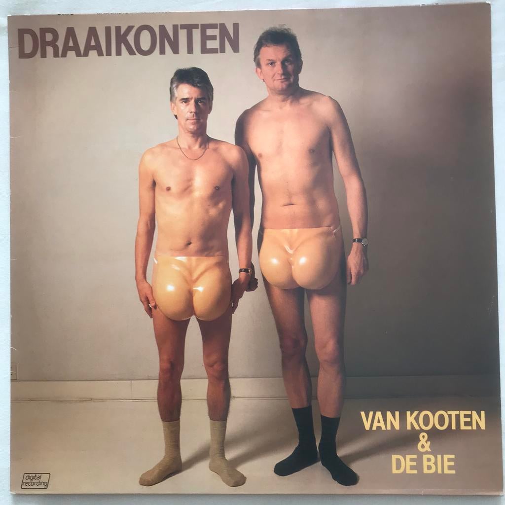 Vinyl LP : Van Kooten & De Bie : Draaikonten, Cd's en Dvd's, Vinyl | Nederlandstalig, Ophalen, Gebruikt