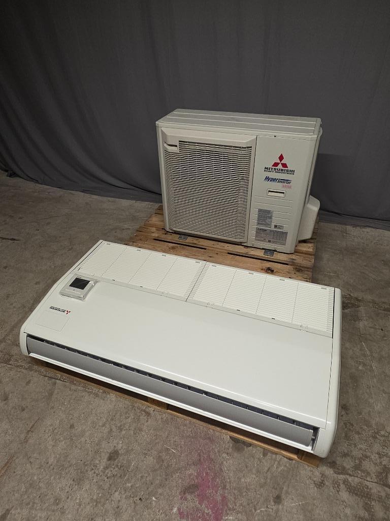 Mitsubishi FDE71FG + FDC71VNX plafond onderbouw airco 7,1 kW, Koelen en Ontvochtigen, Timer, Refurbished, 3 snelheden of meer