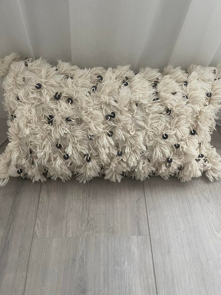 Oosters kussen incl vulling, Ophalen, Nieuw, Beige, Rechthoekig