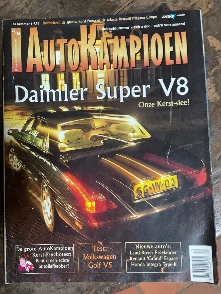 DAIMLER SUPER V8, Verzenden, Zo goed als nieuw, Overige merken