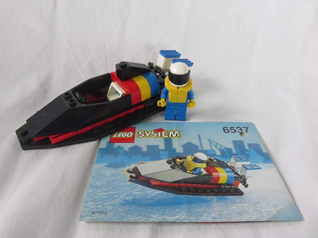 Lego classic town, set 6537 Hydro Racer, Ophalen of Verzenden, Gebruikt, Complete set, Lego