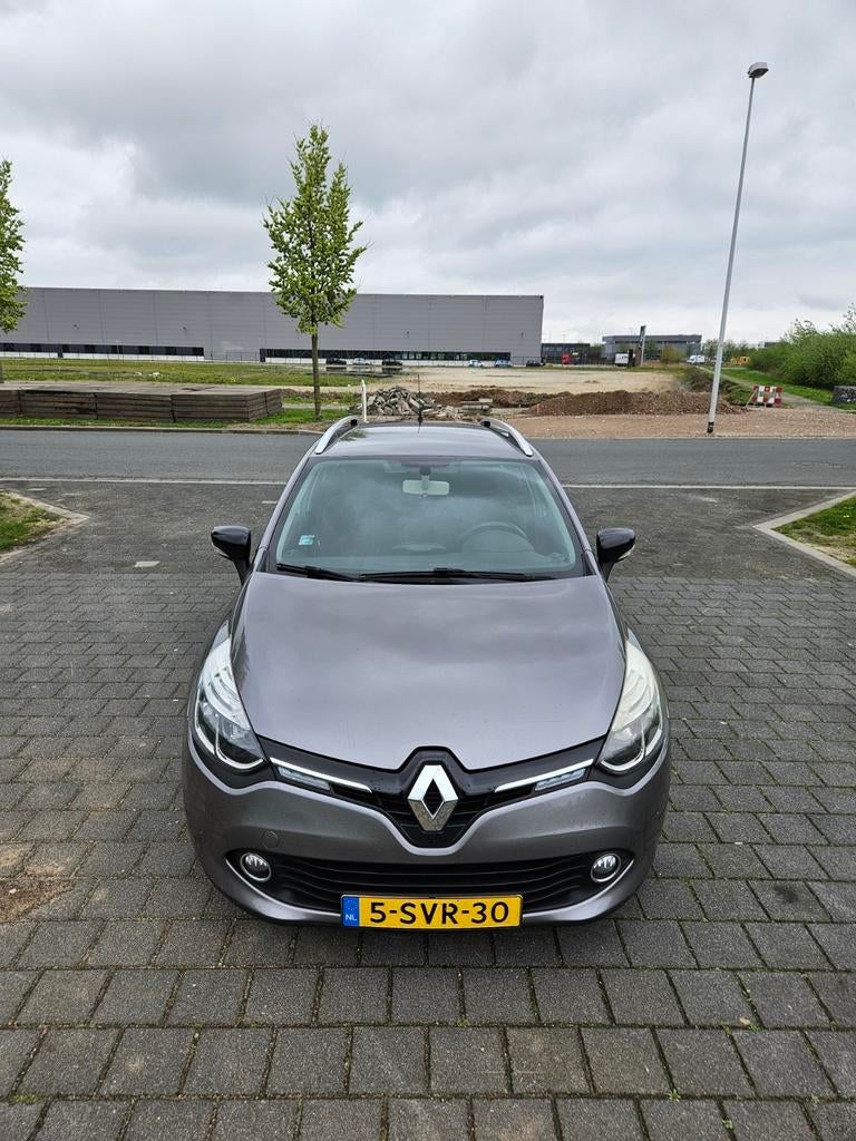 Renault Clio 1.5 DCI 66KW Estate 2013 Grijs, Voorwielaandrijving, 4 cilinders, 1096 kg, Origineel Nederlands