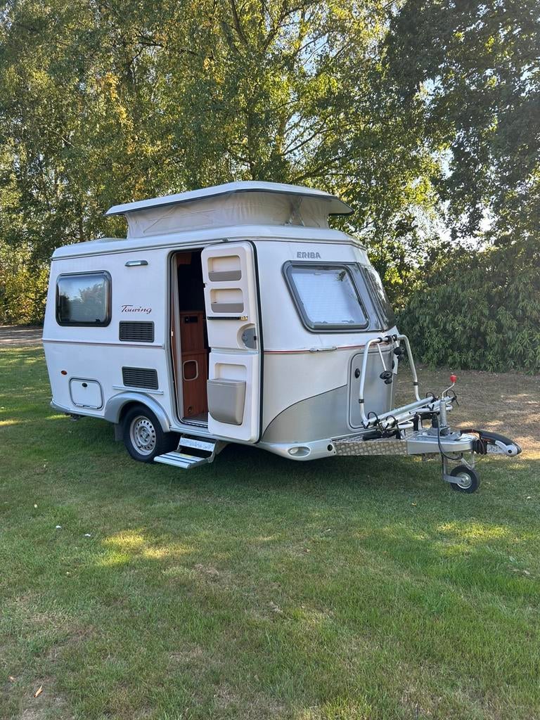 Eriba Touring 320 (2019) Topstaat + documentatie & historie, Standaardzit, Tot en met 2, Schokbreker, Particulier