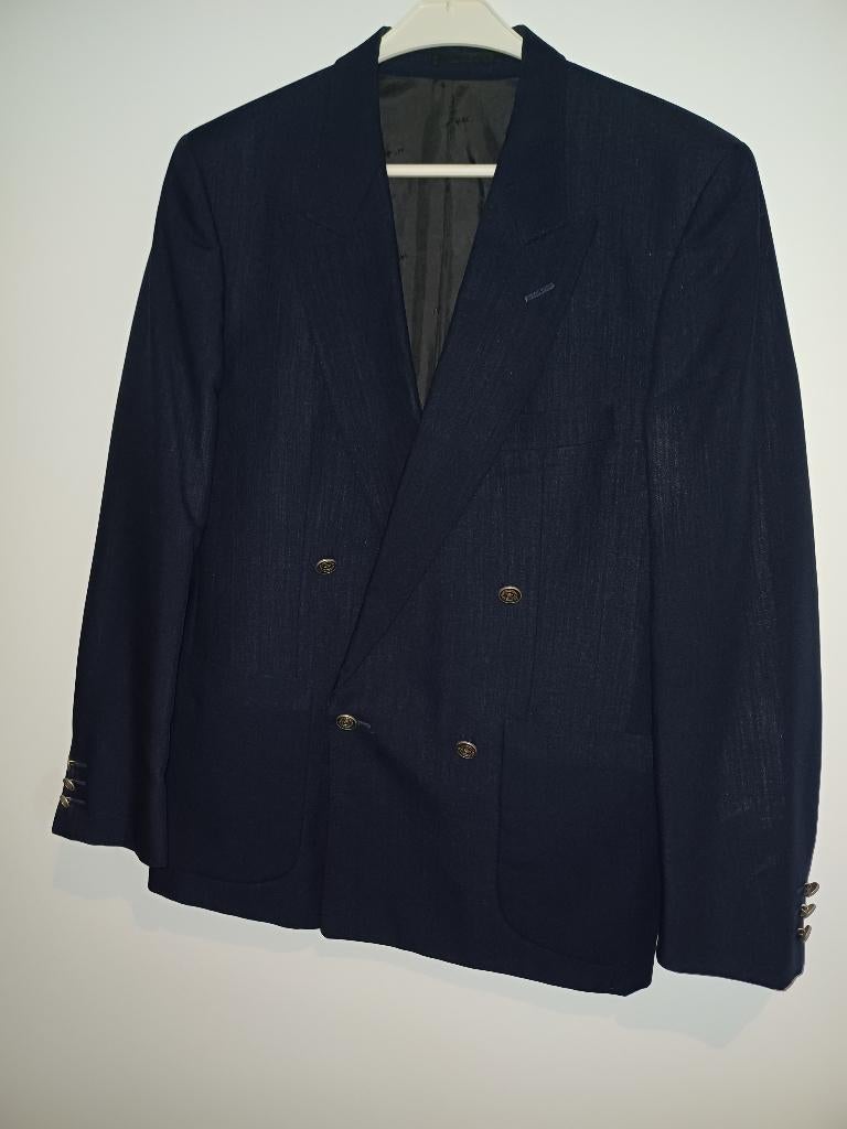 Blauw colbert, merk McGregor, maat 48, zgan, Kleding | Heren, Ophalen of Verzenden, Zo goed als nieuw, Maat 48/50 (M), Blauw