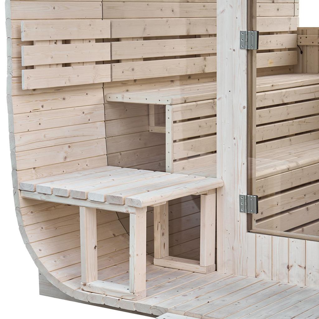LUXE BARREL SAUNA | HARVIA HOUTKACHEL | PANORAMA GLASWAND, Info@inner-stillness.nl, Inner Stillness Wellness Retreat B.V., Verzenden
