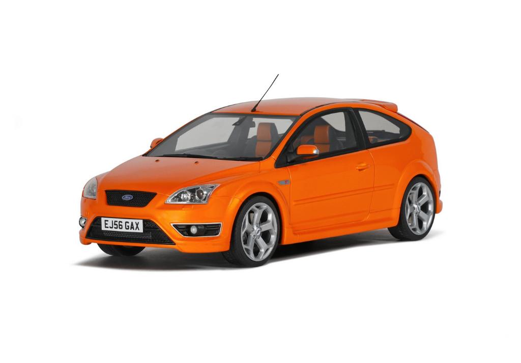 Ford Focus MK 2 ST 2.5 2006 oranje 1/18 OTTO MOBILE OT1078, Hobby en Vrije tijd, Modelauto's | 1:18, Verzenden, Nieuw, OttOMobile