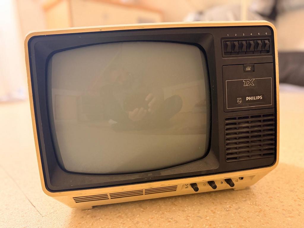 Vintage antieke Philips TV - Nostalgie! Goede staat, Ophalen of Verzenden, Gebruikt, Minder dan 40 cm, Philips