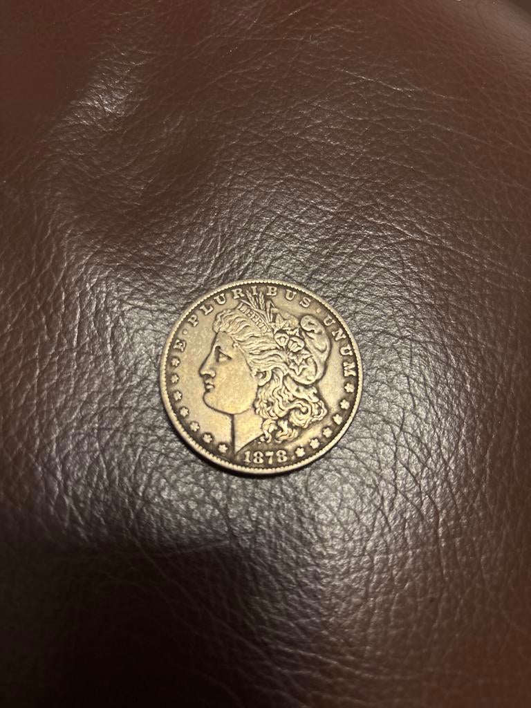 One Dollar 1878, Verzenden, Noord-Amerika, Losse munt, Zilver