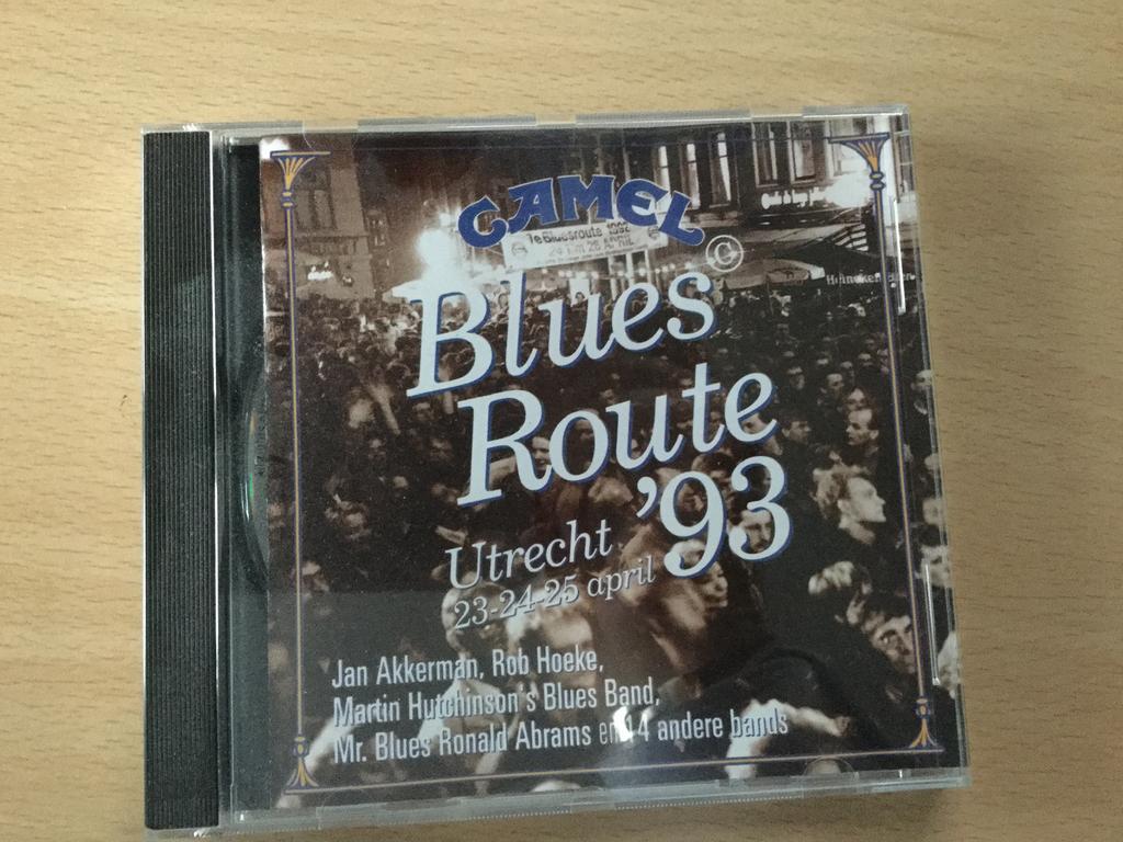 Blues Route 1993 Utrecht, met uniek nummer van Ronals Abrams, Ophalen of Verzenden, Zo goed als nieuw