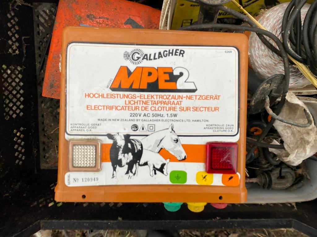 Complete gallagher schrikdraad set, Dieren en Toebehoren, Weidegang