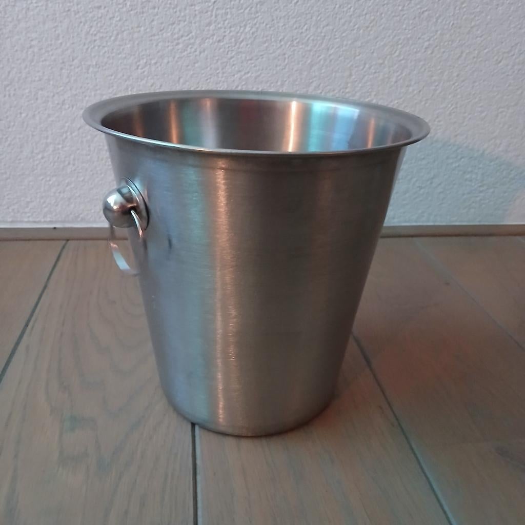 Metalen ijsemmer, Ophalen of Verzenden, Gebruikt
