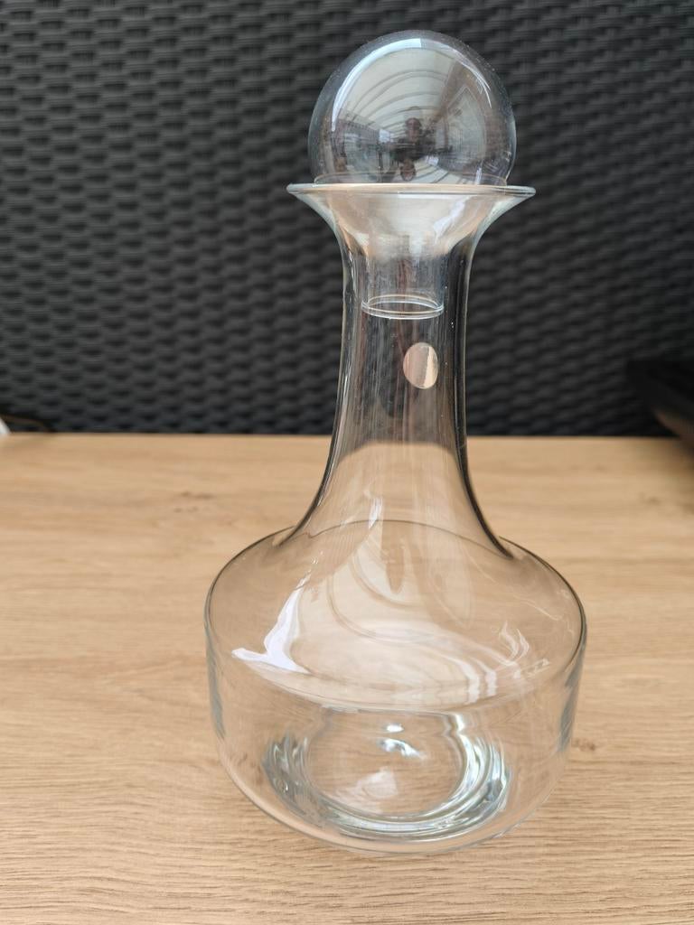 Mooie karaf Royal Leerdam Crystal glas, Ophalen of Verzenden