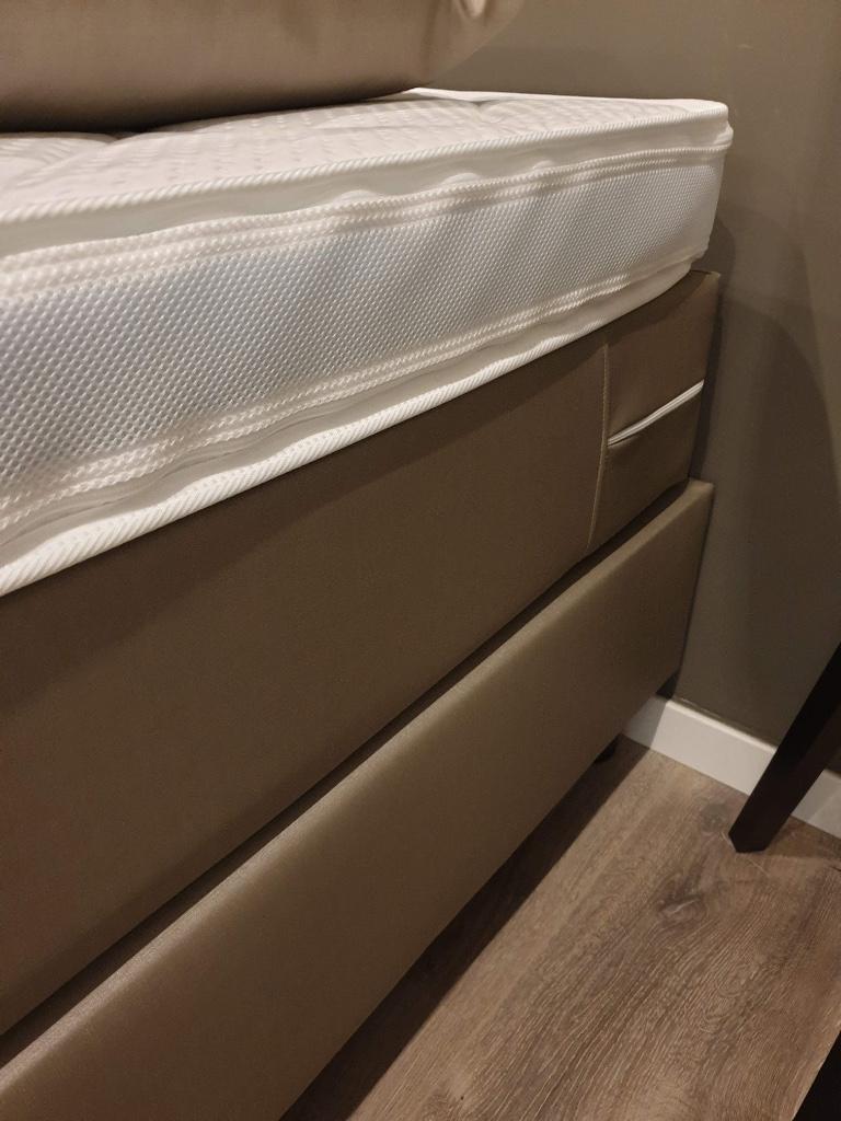 Hotel Boxspring Verona 1 Pers. Dreambedden, Ophalen of Verzenden, Nieuw, Eenpersoons